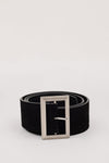 NOAH THE LABEL BLACK SUEDE BELT