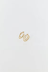 PORTER HARMONY GOLD HOOP EARRINGS