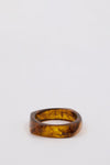 NOAH THE LABEL BROWN RESIN BANGLE