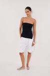 LUKE INK BANDEAU KNIT TOP