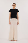 LEO BLACK KNIT TOP