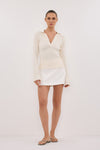 HAL PLASTER LONG SLEEVE KNIT TOP