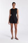 JESSIE BLACK LINEN SHORT