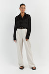 RUE BLACK LONG SLEEVE SHIRT