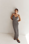 HATTIE SLIP MIDI DRESS
