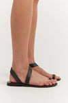 MARIA FARRO LEDA BLACK SANDAL