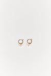 SAINT VALENTINE MINI KESHI GOLD HOOP EARRING