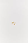 SAINT VALENTINE VERA WAVE GOLD HUGGIE EARRINGS