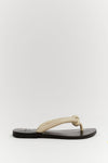 THE BALI TAILOR LOTTIE CREME SANDAL