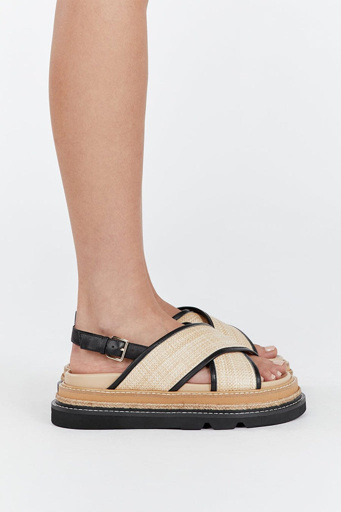 ALIAS MAE VERONA NAT/BLACK SANDAL Dissh