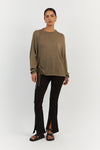 BRADY MOSS OVERSIZED CREW NECK