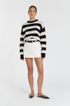 AGATHA STONE STRIPE JUMPER