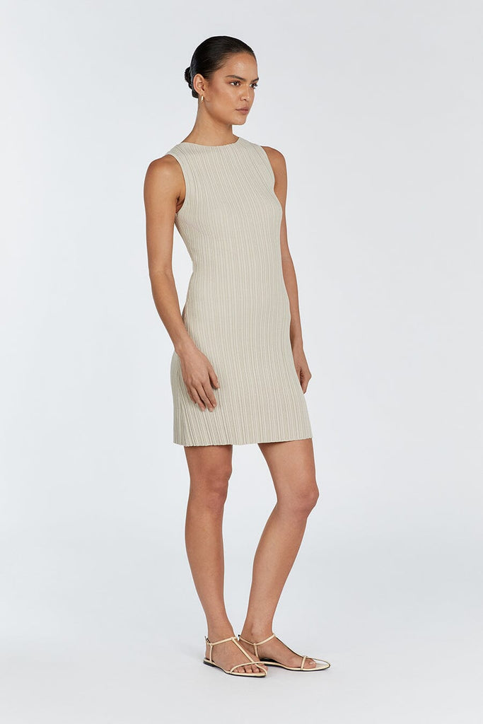 SIENNA STONE KNIT MINI DRESS | Dissh