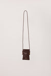 SANCIA THE ALVIDE COCOA PHONE BAG