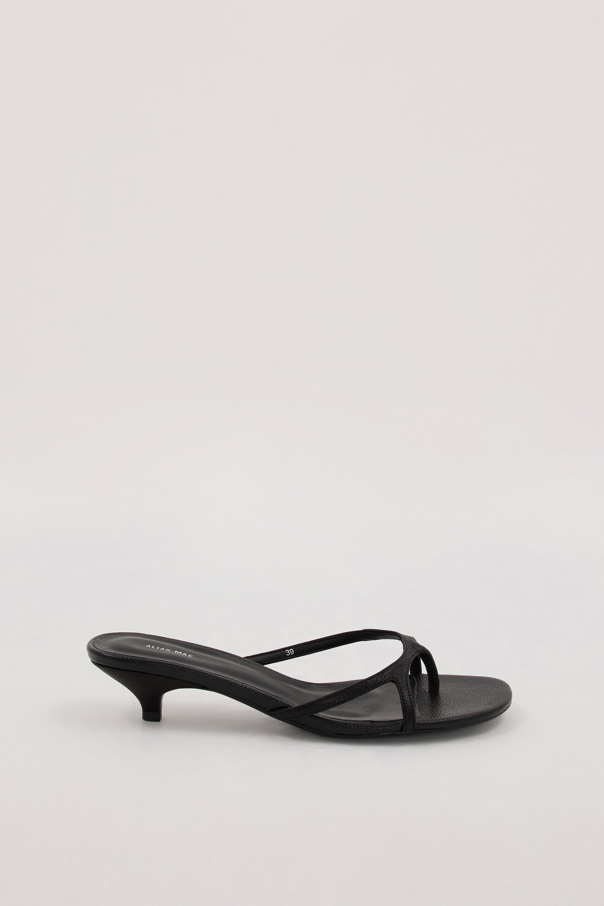 ALIAS MAE BLACK BODIE HEEL