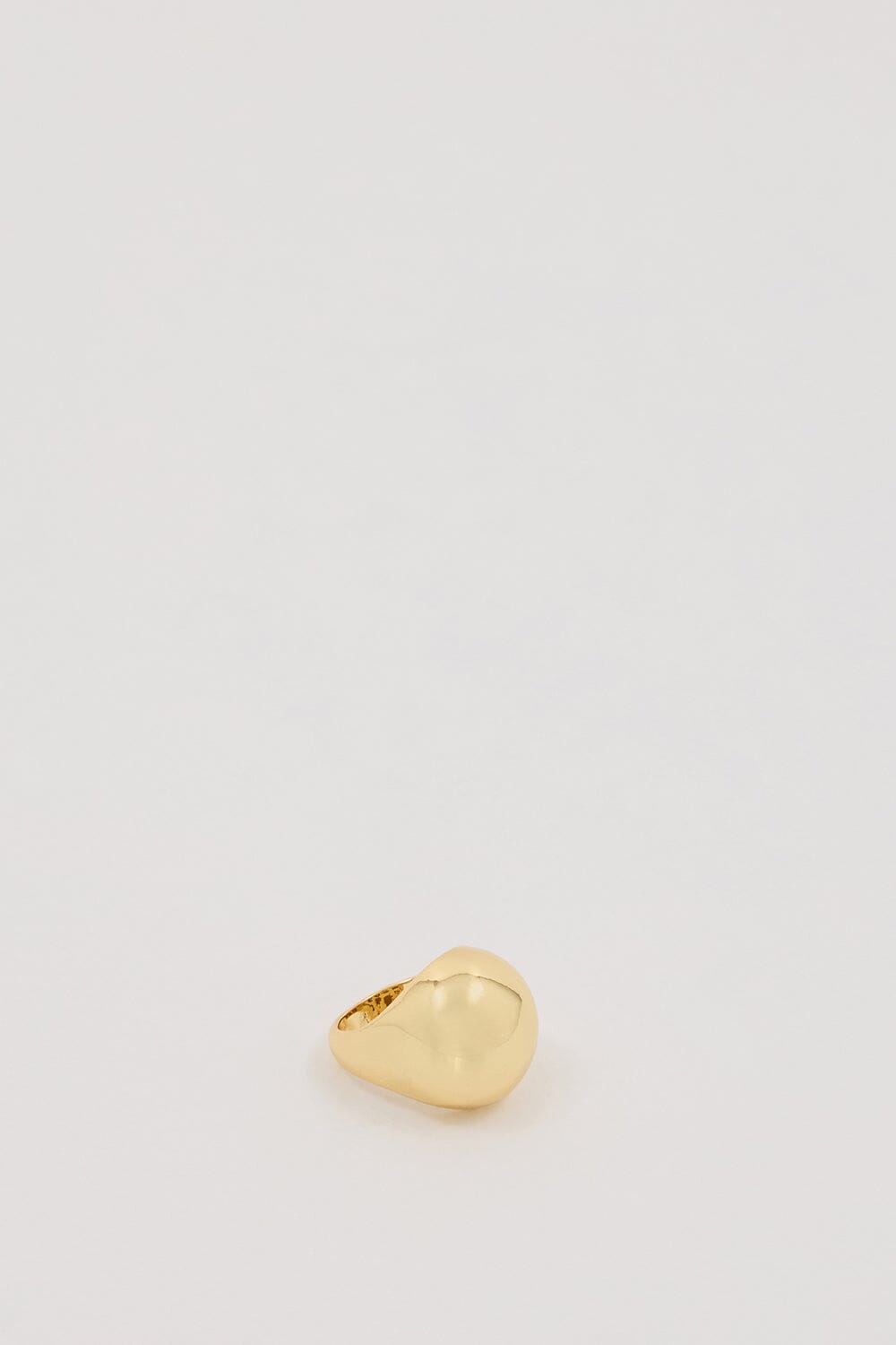 ANNA ROSSI CURVATURE GOLD RING Accessories DISSH Boutiques 
