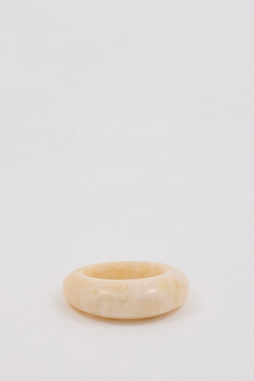 ANNA ROSSI HEIRLOOM BANGLE CREAM Accessories DISSH Boutiques O/S CREAM 