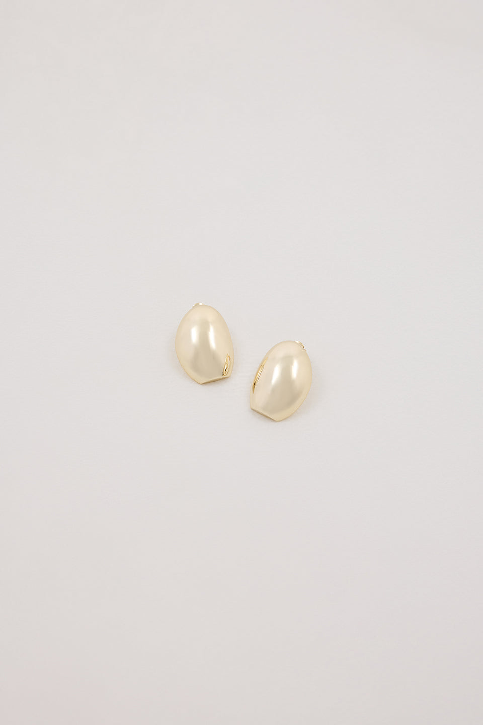 ANNA ROSSI PRISM EARRING LIGHT GOLD