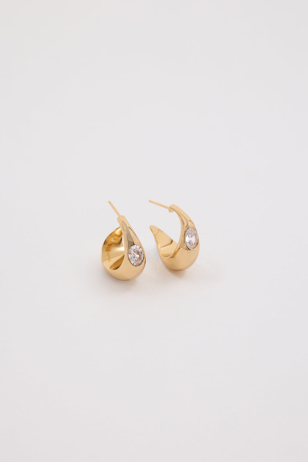 AMBER SCEATS ANSEL EARRING GOLD Accessories DISSH Boutiques O/S GOLD 
