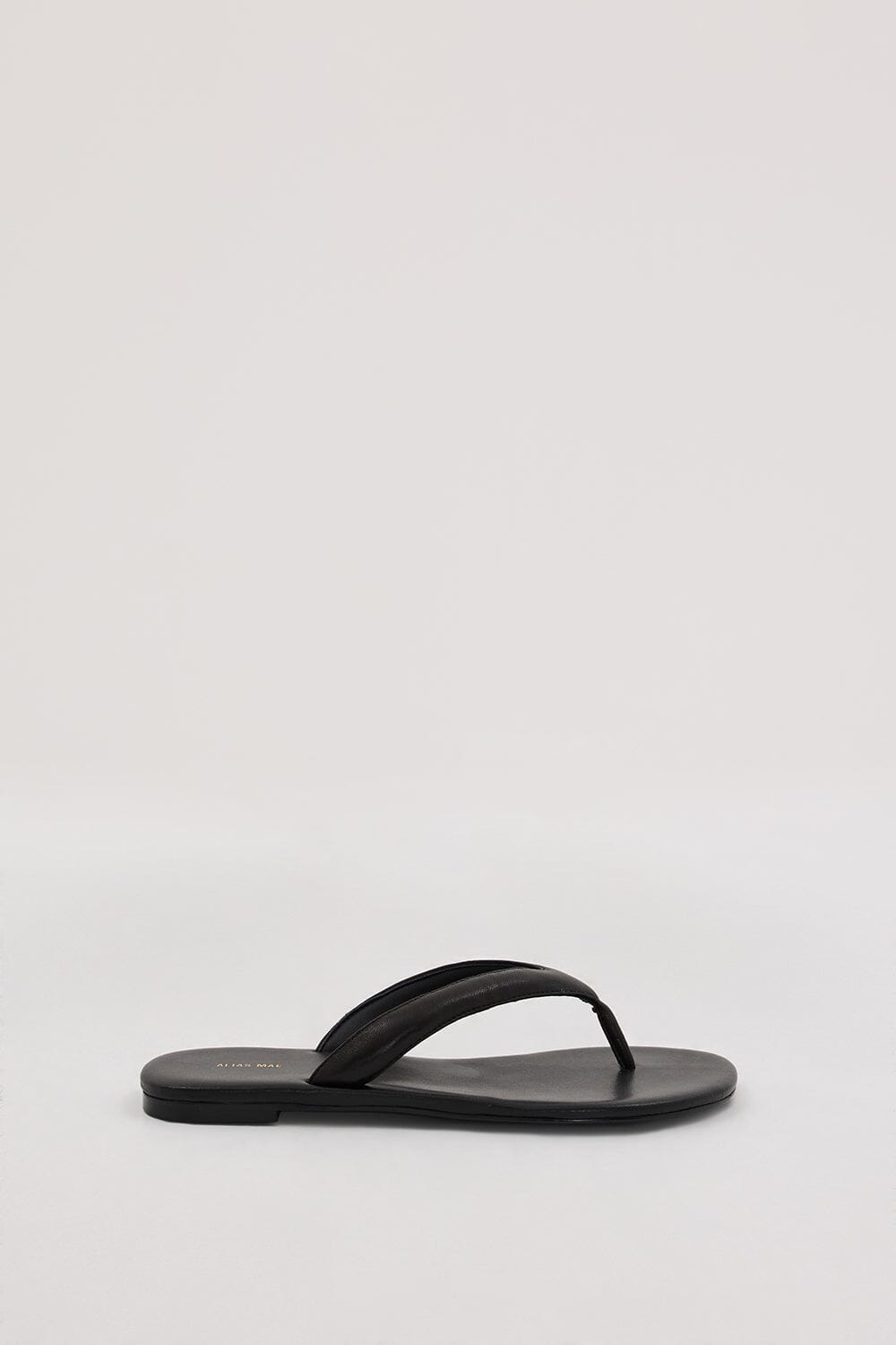 ALIAS MAE HENNA BLACK THONG Shoes DISSH Boutiques 35 BLACK 