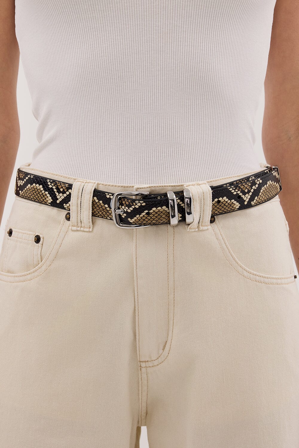 SENSO BESSY PYTHON BELT Accessories DISSH Boutiques 