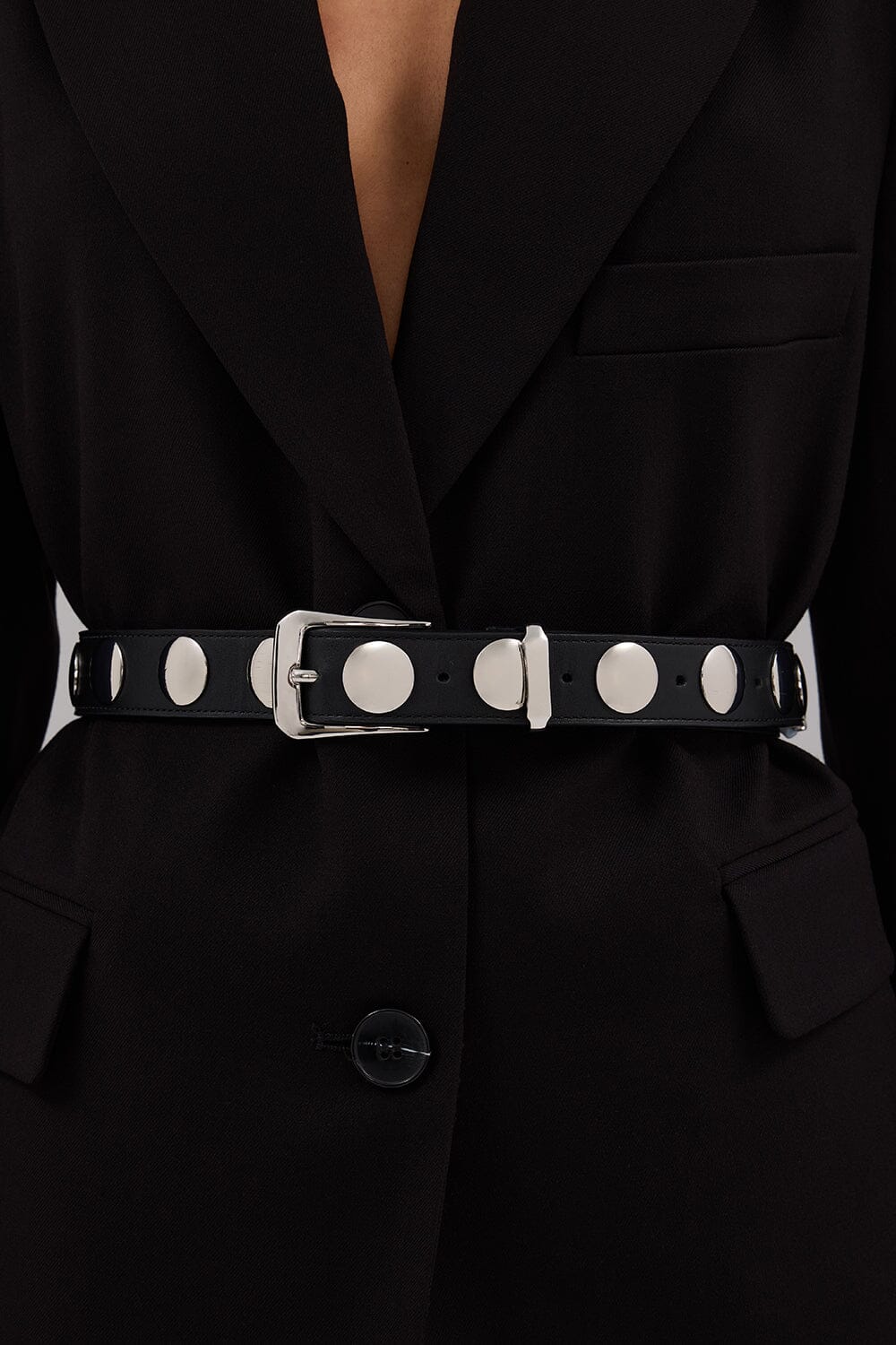 SENSO BLACK BOBBI BELT Accessories DISSH Boutiques 