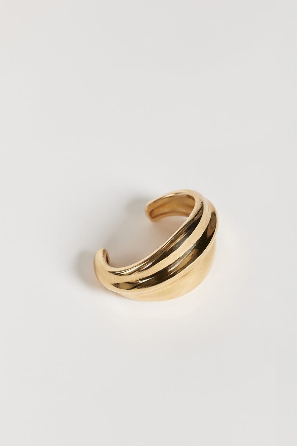 MEGA SIMONE GOLD CUFF BRACELET Accessories DISSH Boutiques 