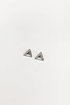 CENDRE LOUVRE SILVER EARRING