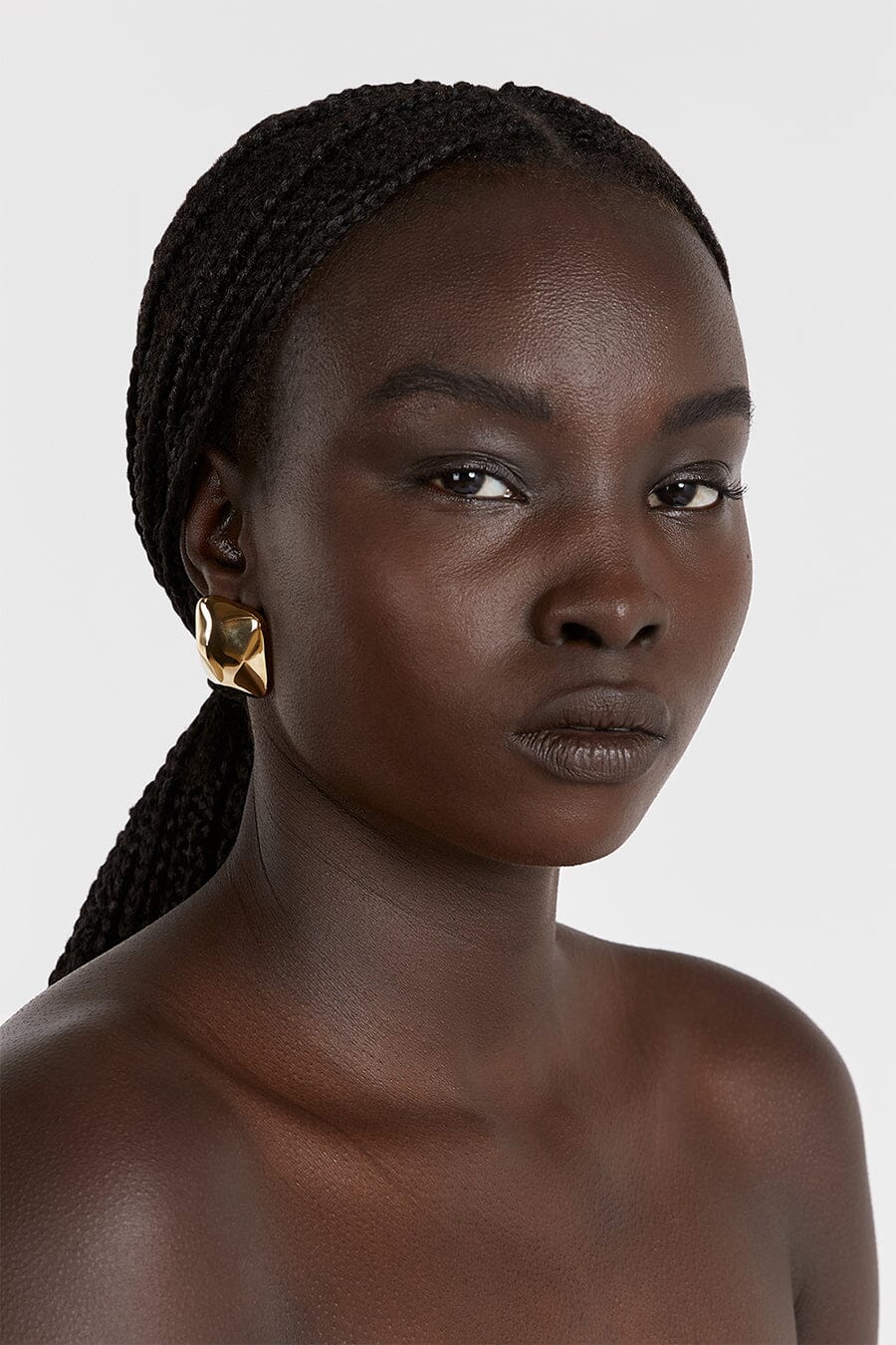 CENDRE GIGI GOLD EARRINGS Accessories DISSH Boutiques O/S GOLD 