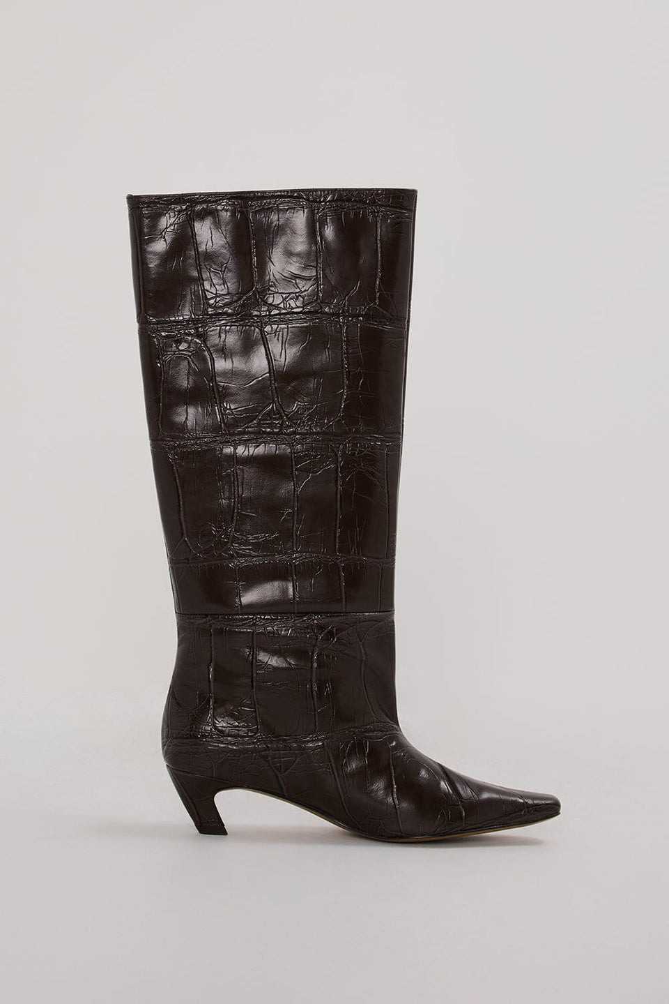 ALIAS MAE CRAWFORD BOOT CHOC CROC Shoes ALIAS MAE 35 CHOCOLATE 