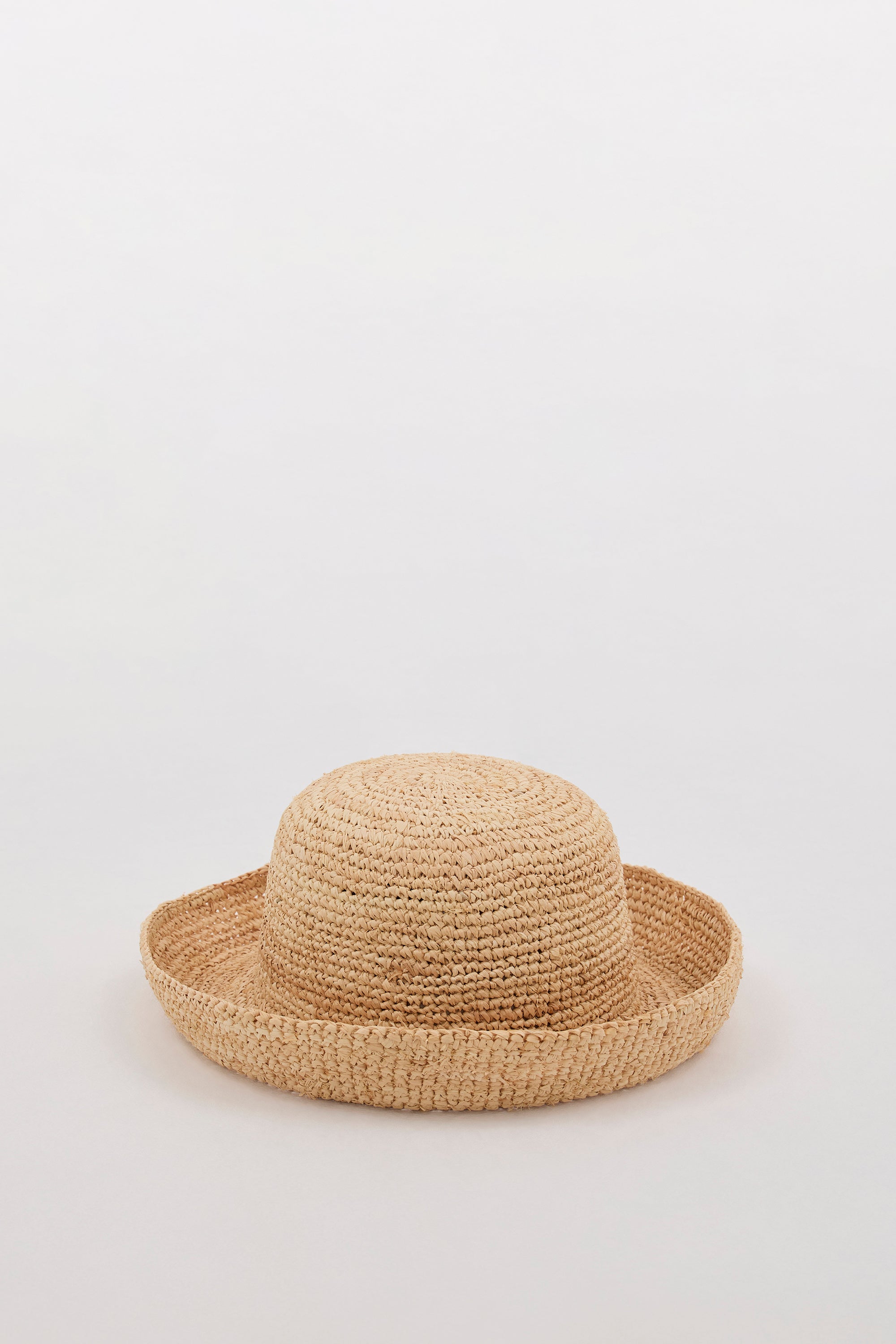 LACK OF COLOUR RAFFIA CRUISER HAT
