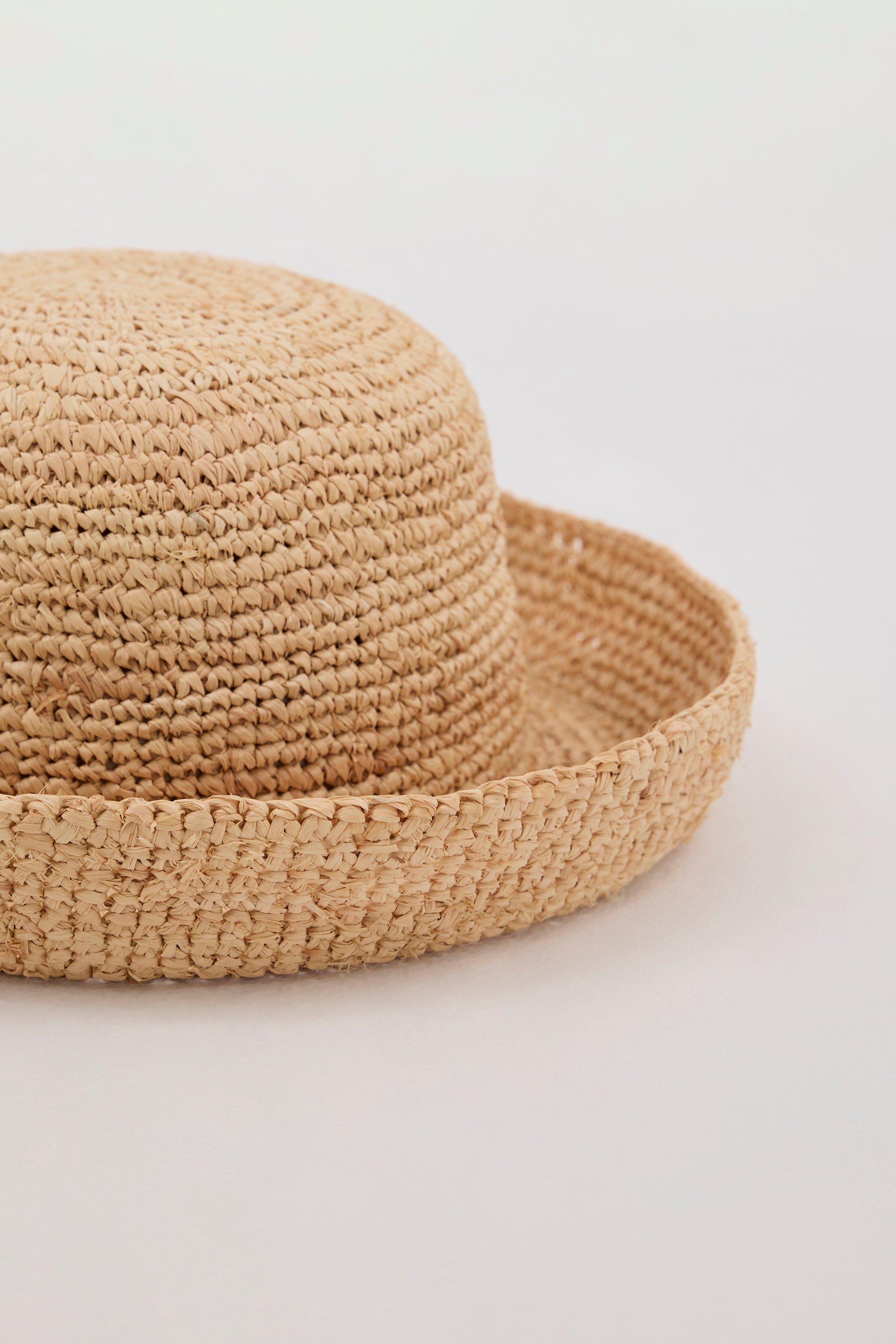 LACK OF COLOUR RAFFIA CRUISER HAT