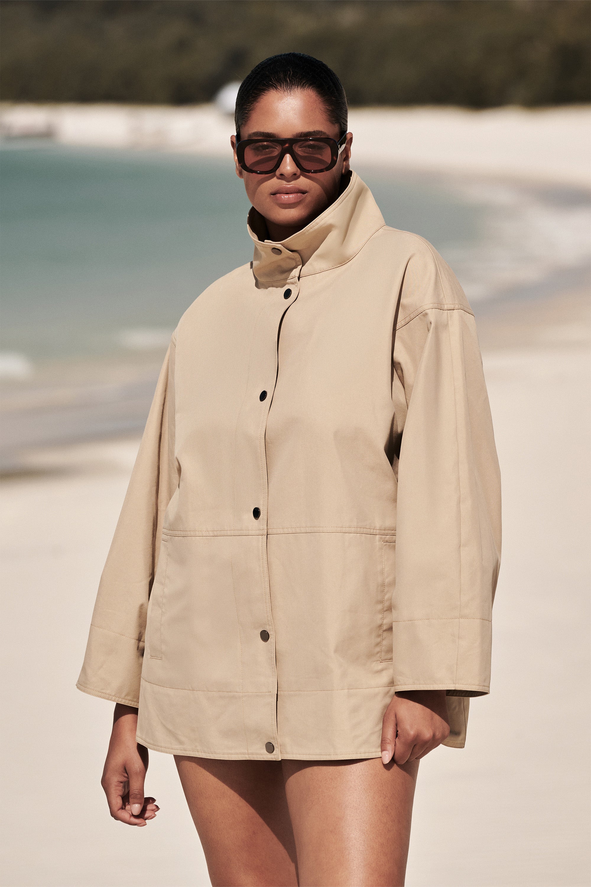 JUNE STONE MID LENGTH JACKET - PRE ORDER