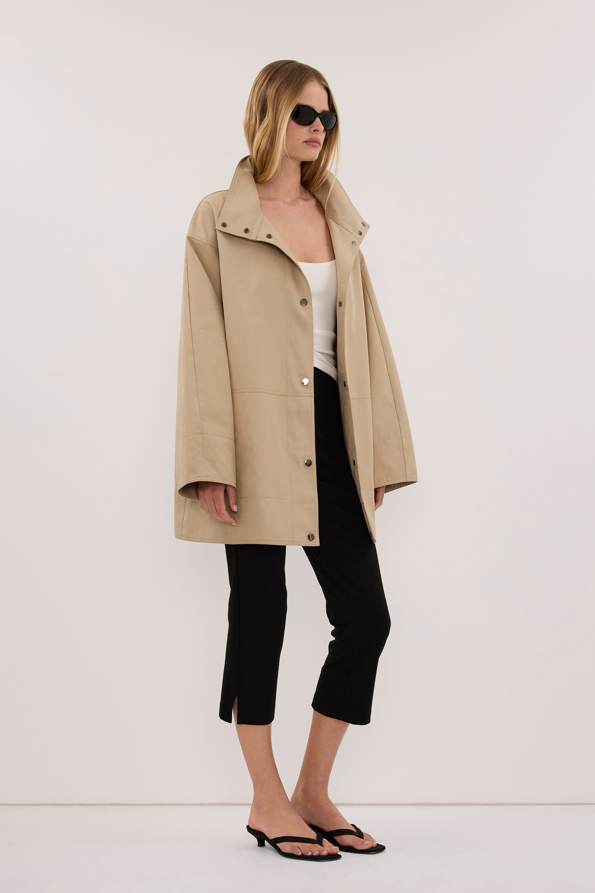 JUNE STONE MID LENGTH JACKET - PRE ORDER