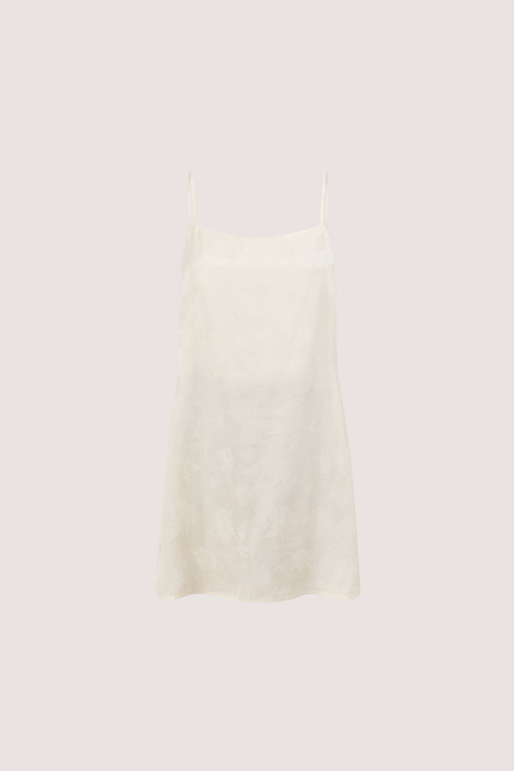 NARA MILK JACQUARD LONGLINE CAMI TOP