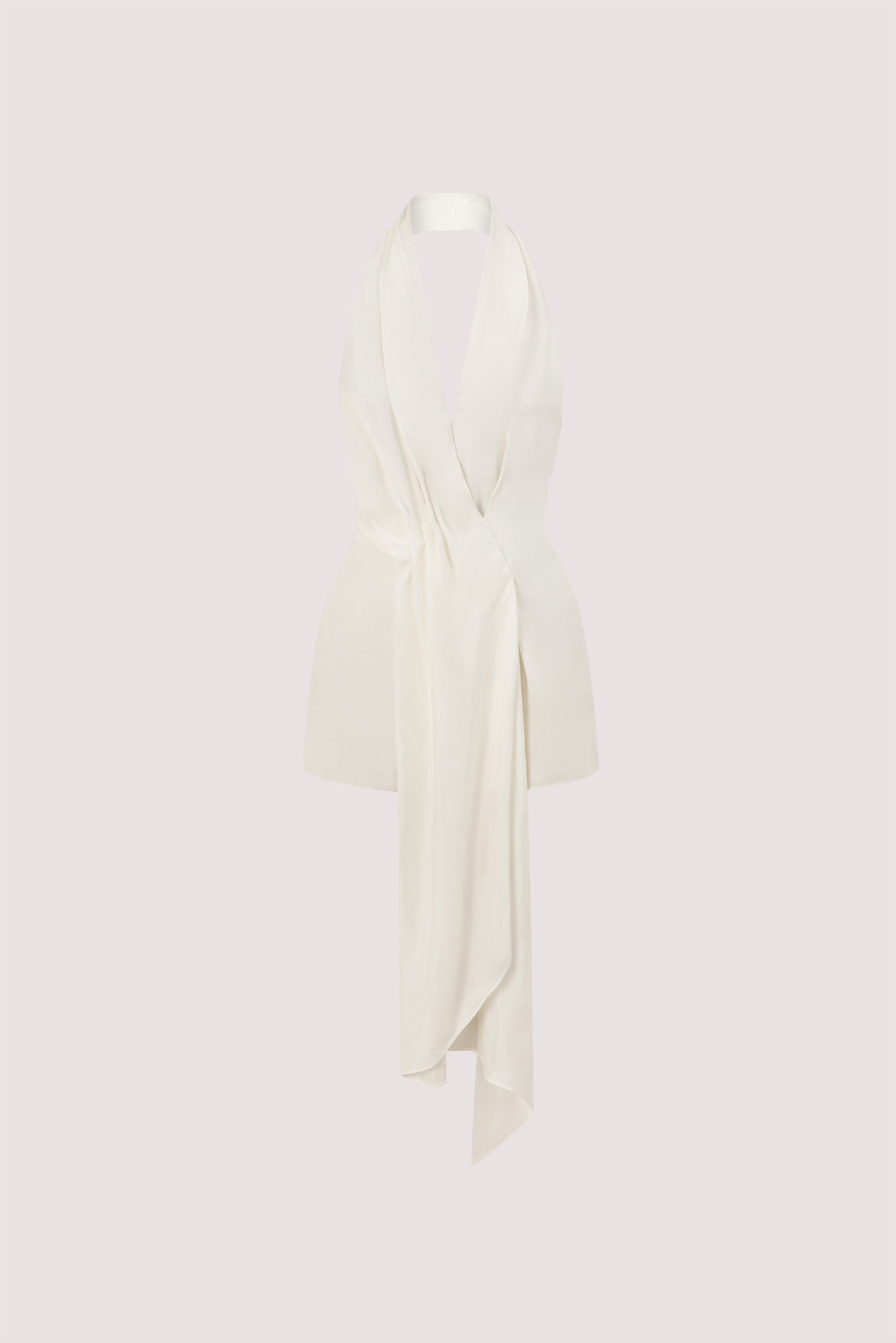 SARIAN WHITE CUPRO TOP