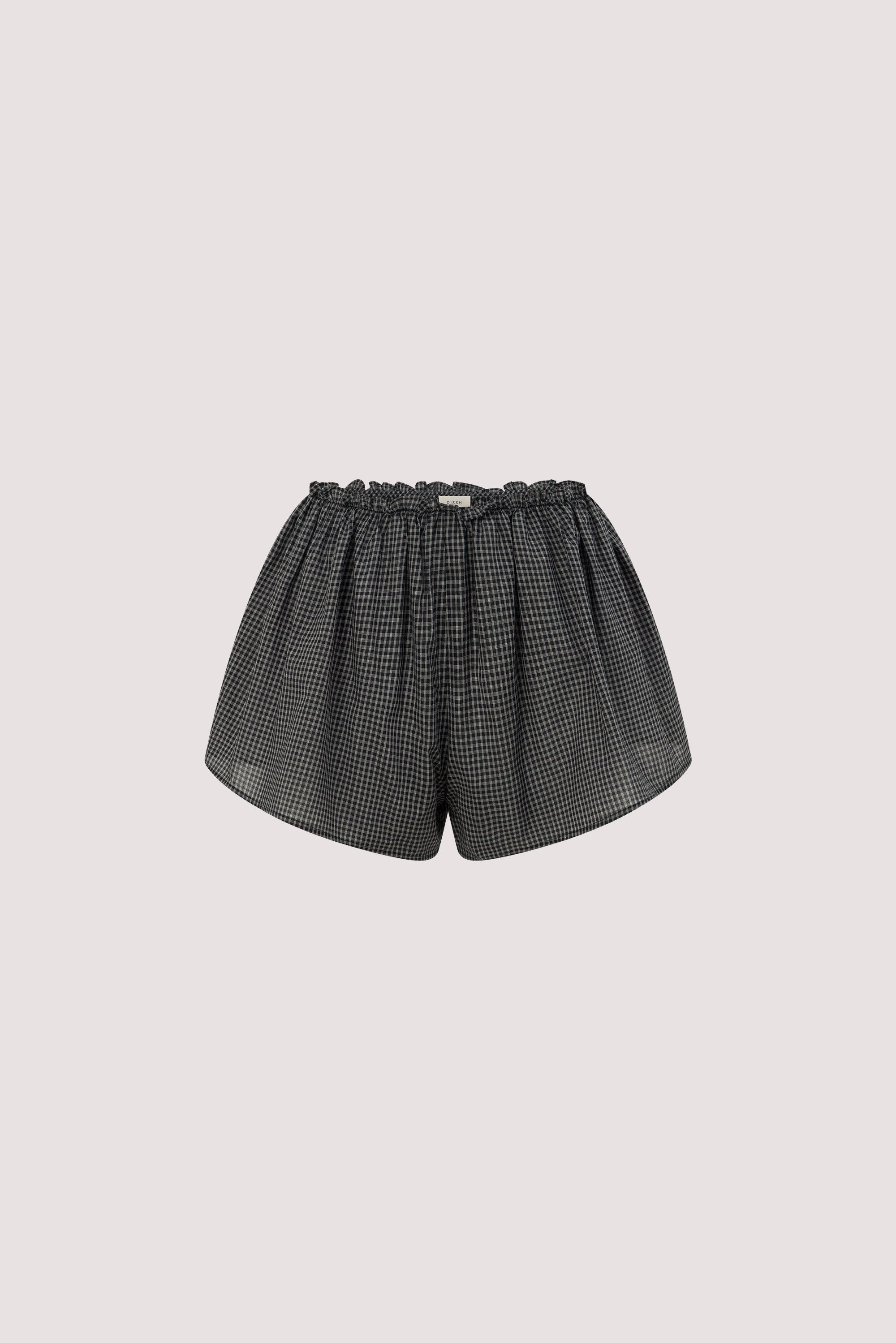 ARABELLA BLACK CHECK SHORT