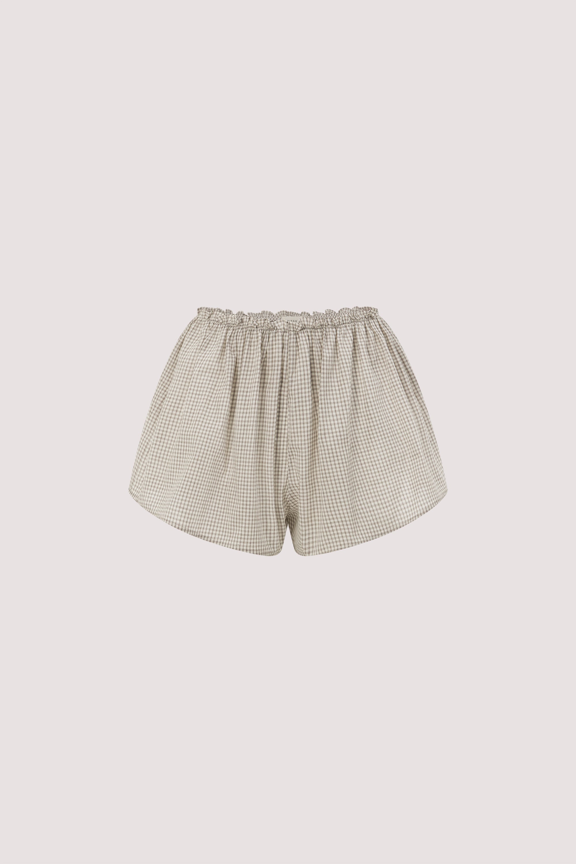 ARABELLA CREAM CHECK SHORT