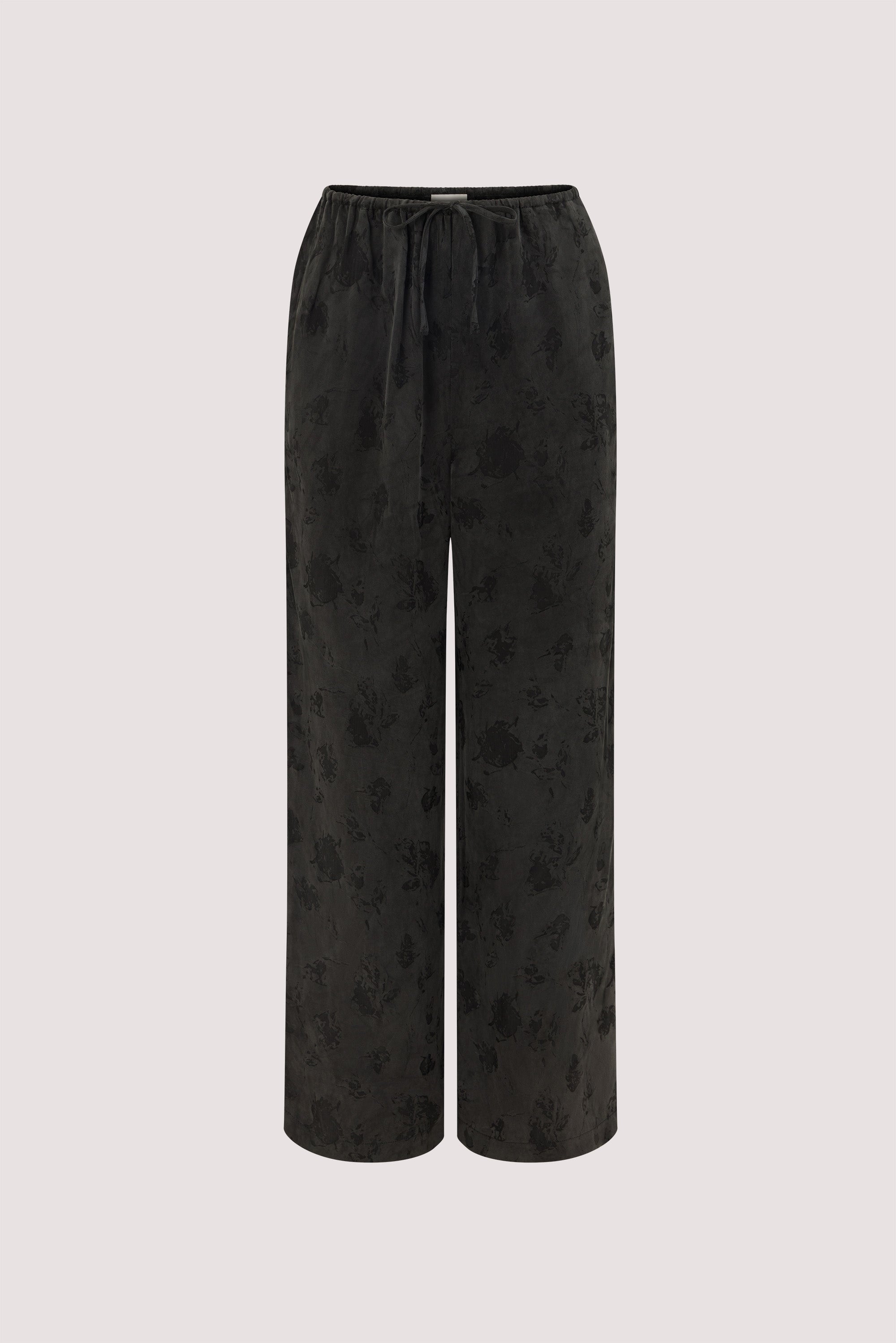 NARA BLACK JACQUARD PANT