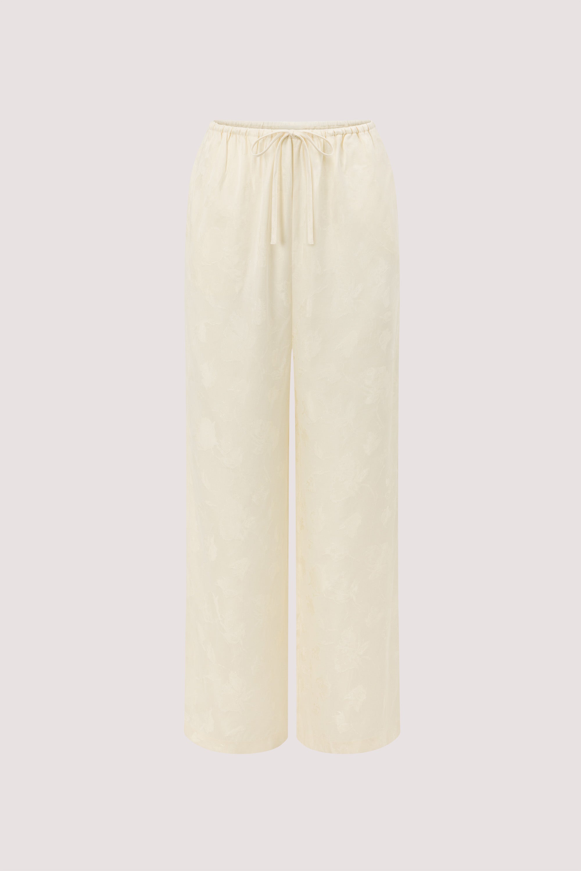 NARA MILK JACQUARD PANT