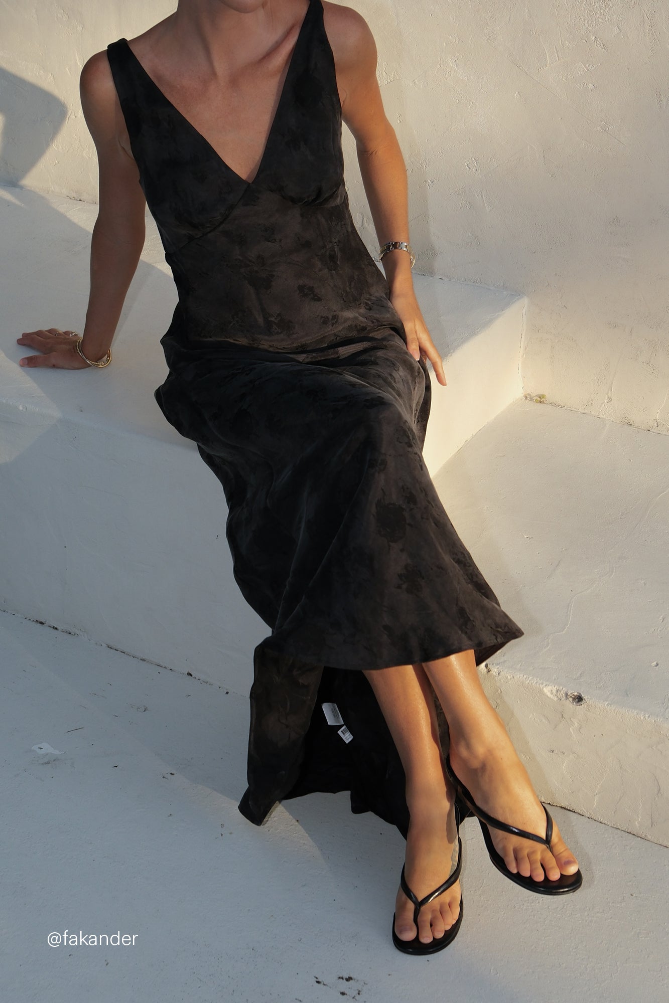 NARA BLACK JACQUARD MIDI DRESS