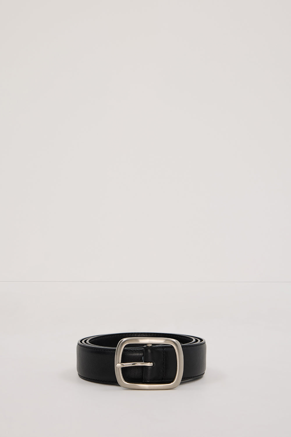 BRADFORD SILVER LEATHER BELT Accessories DISSH Boutiques 
