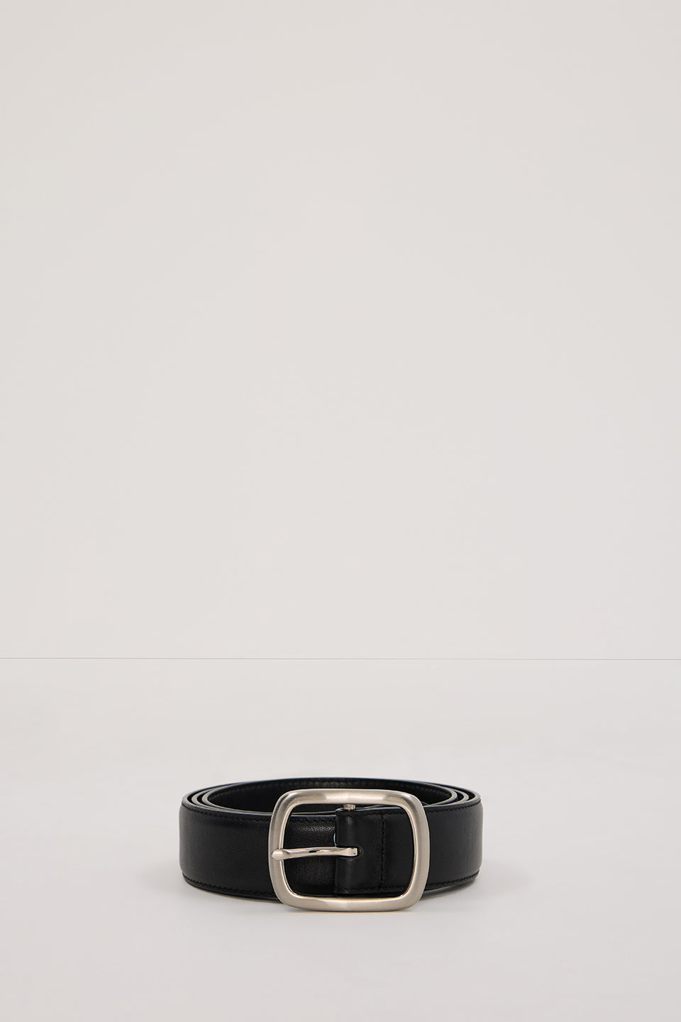 BRADFORD SILVER LEATHER BELT Accessories DISSH Boutiques 