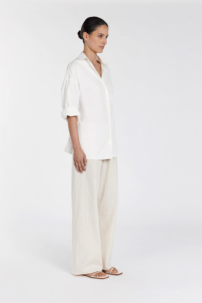 oversized tie shirt