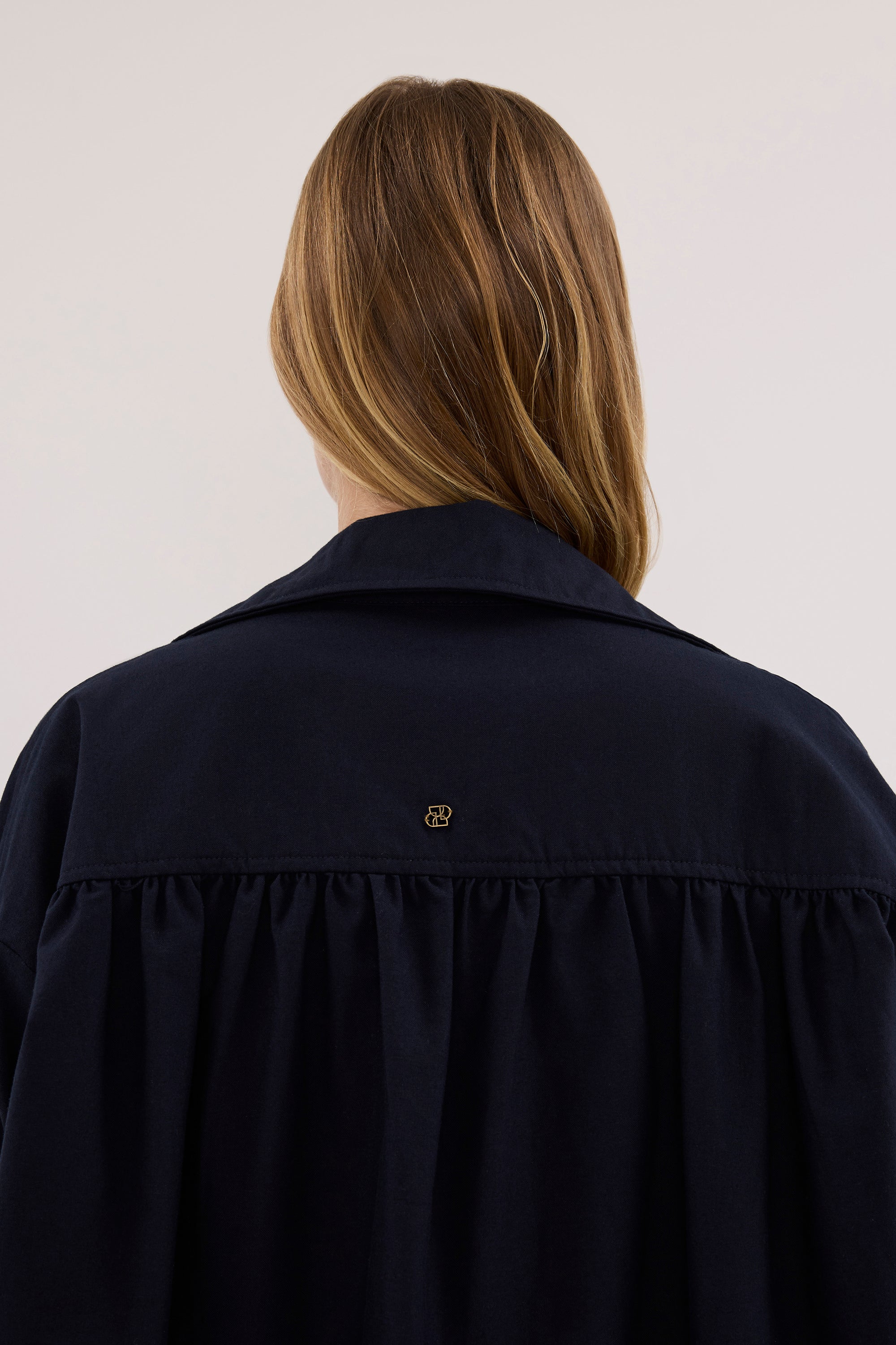 RHEA 2.0 INK OVERSIZED COTTON SHIRT