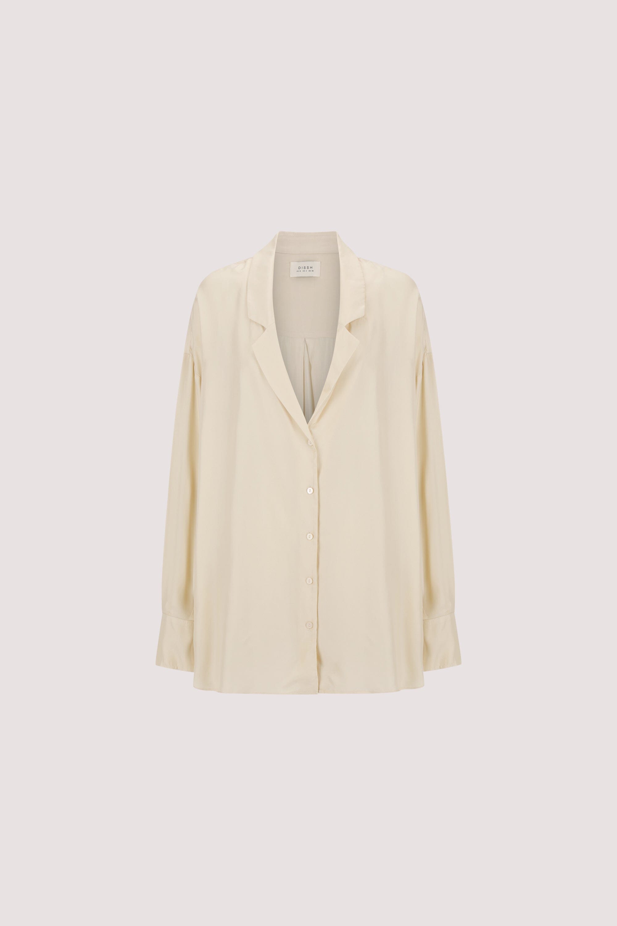 LUCILLE STRAW LONG SLEEVE CUPRO SHIRT