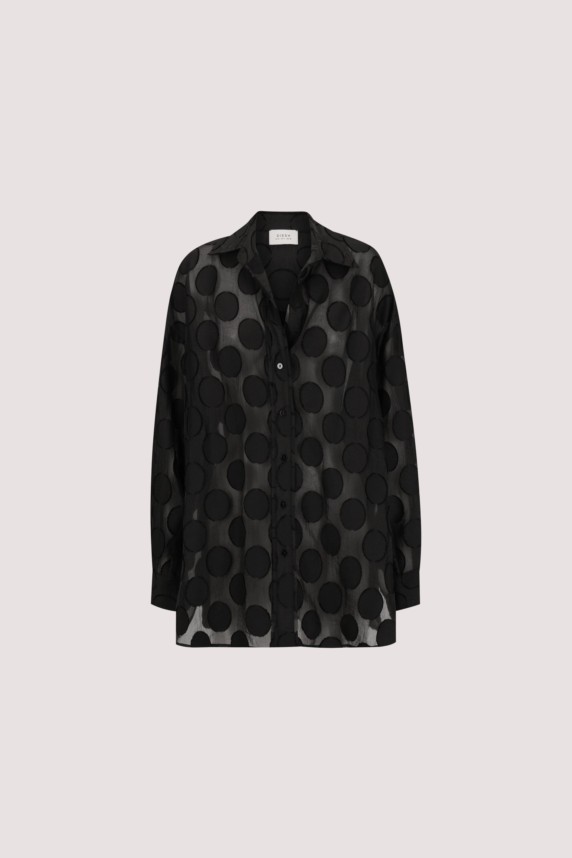 MONTANA BLACK LONG SLEEVE JACQUARD SHIRT