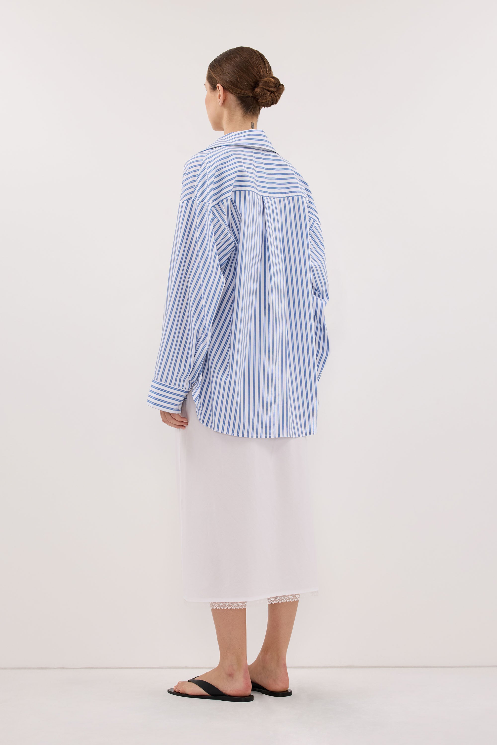 TALISE BLUE STRIPE SHIRT