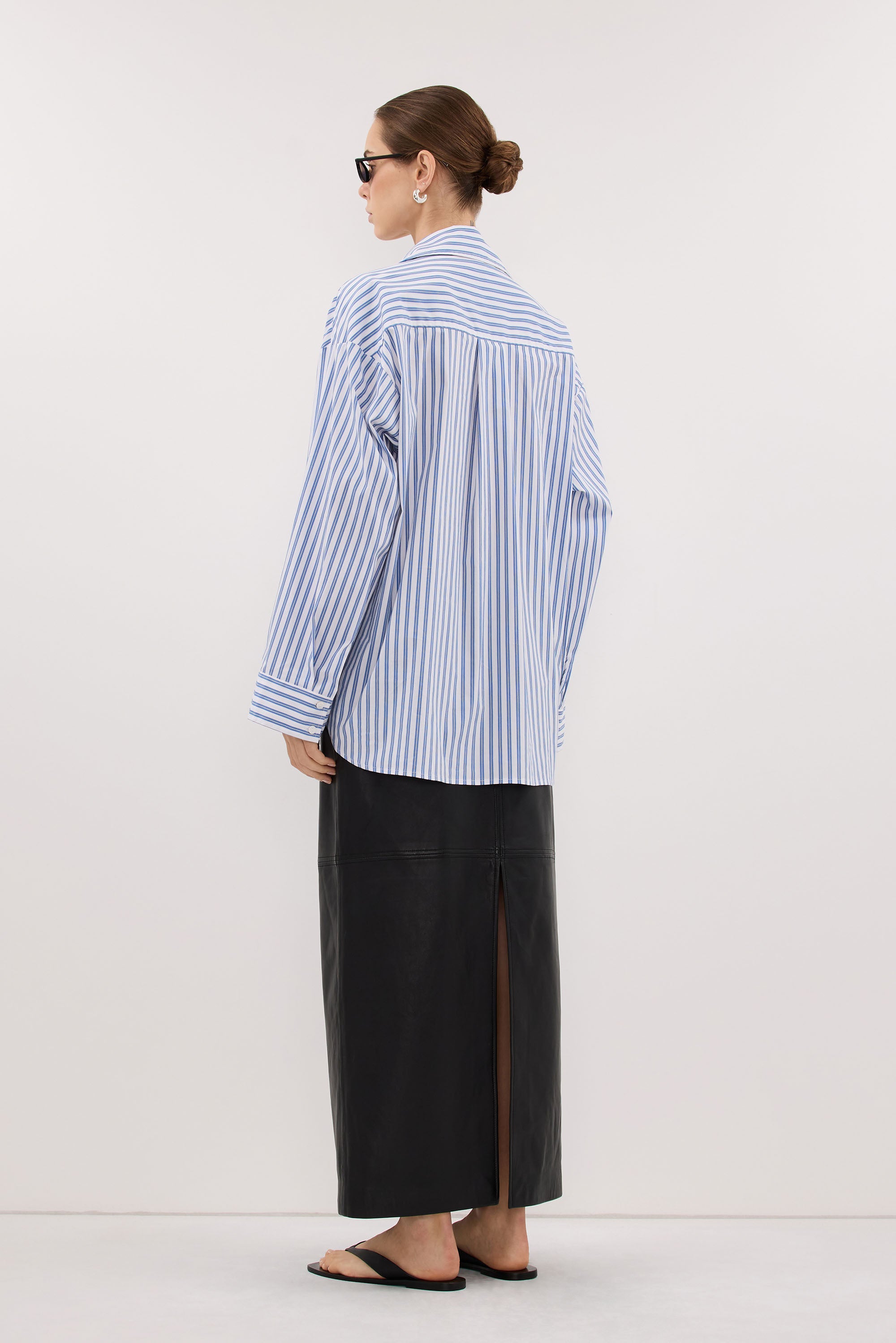 TALISE BLUE STRIPE SHIRT