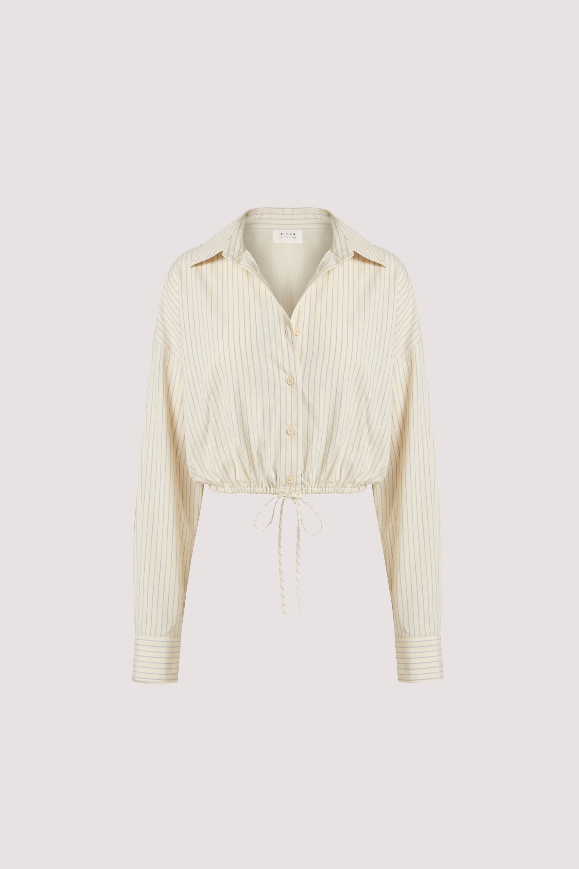 PIPER YELLOW CROPPED SHIRT - PRE ORDER
